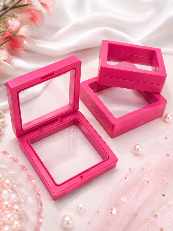 Transparent Jewellery Storage Boxes